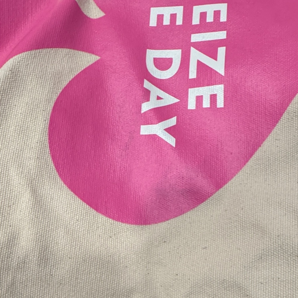 Kate Spade Canvas Tote Bag - Seize The Day NWT - Picture 6 of 6